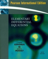 Elementary Differential Equations (6/E)